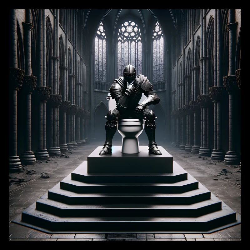 Fart Souls - Hollow Knight on Porcelain Throne #09