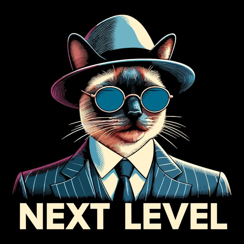 Siam Katze Siamkatze Next Level Anzug Geschenk