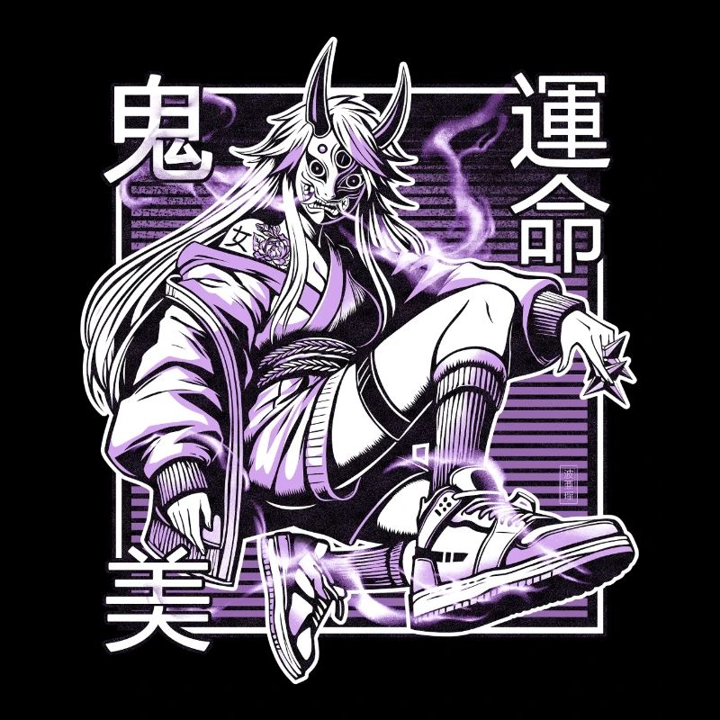 Démon Kunoichi Violet