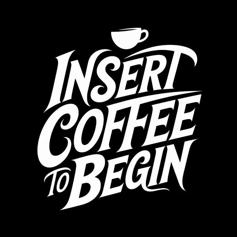 Start Coffee: Insert Coffee To Begin
