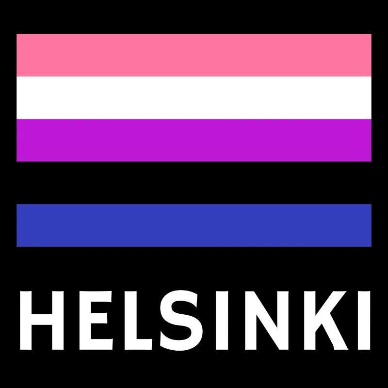 Genderfluid Pride Flag Helsinki