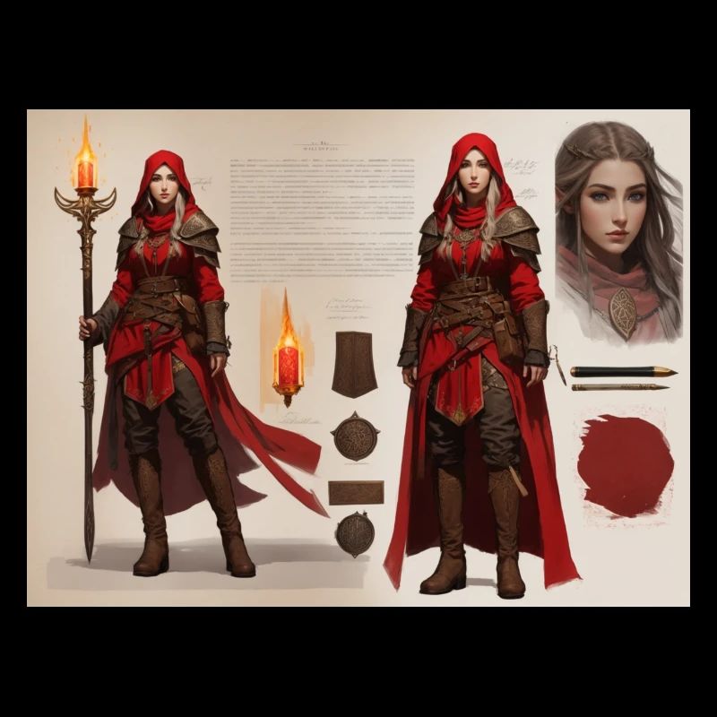 Rotkäppchen-Mädchen