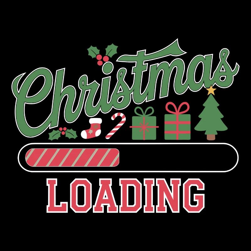 Christmas Loading Ladebalken Weihnachten