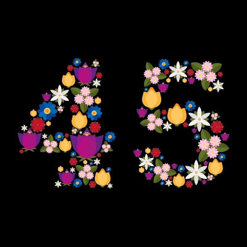 Fleurs 45