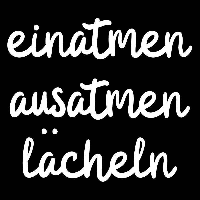 einatmen ausatmen lächeln
