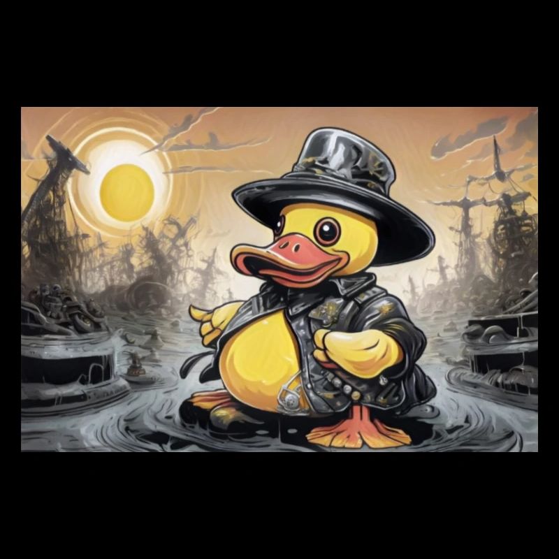 Heavy Metal Rubber Duck Bernd