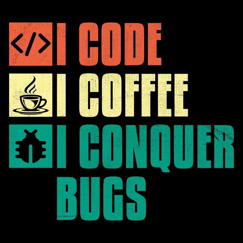 Kaffee-Codierung Programmierer Programmierer Entwickler Nerd Coff