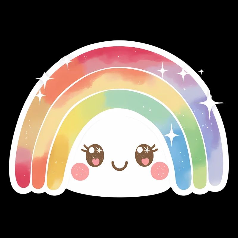 Kawaii Cute Rainbow