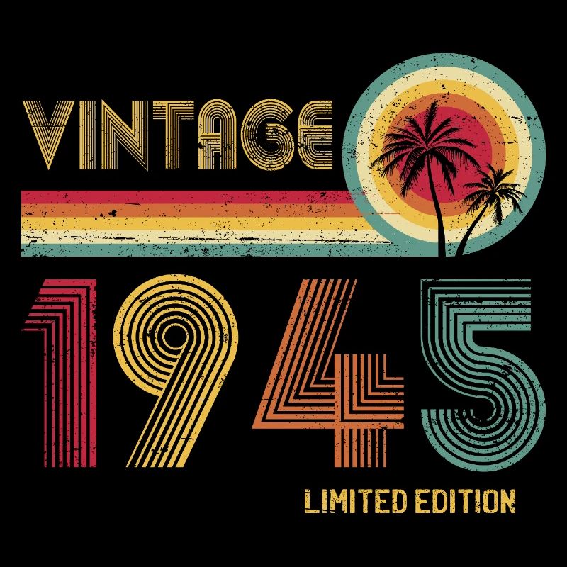 Vintage 1945 Limited Edition – Retro Sunset 79th