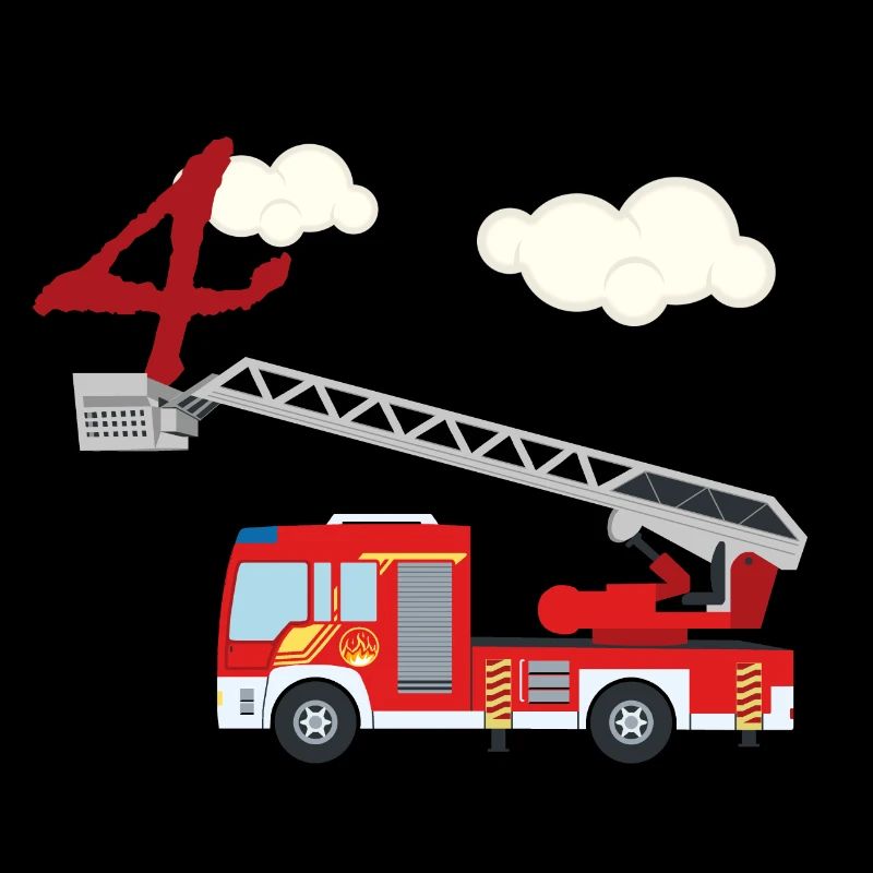 Fire truck - 4th birthday