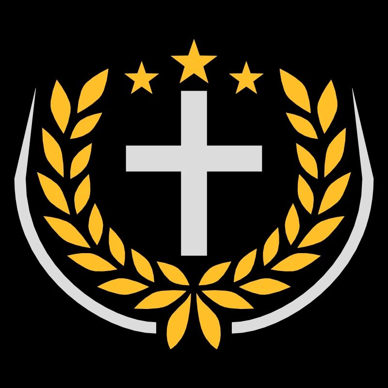 Logo de la couronne de laurier de Jésus-Christ