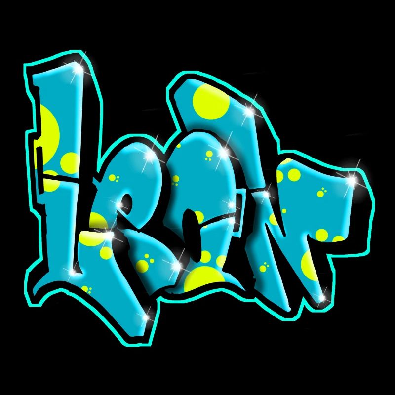 LEON GRAFFITI NAME Druck