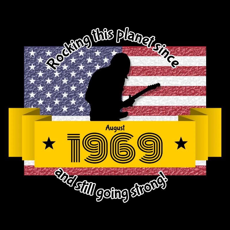 55. Geburtstag Rocking this planet since 08/1969