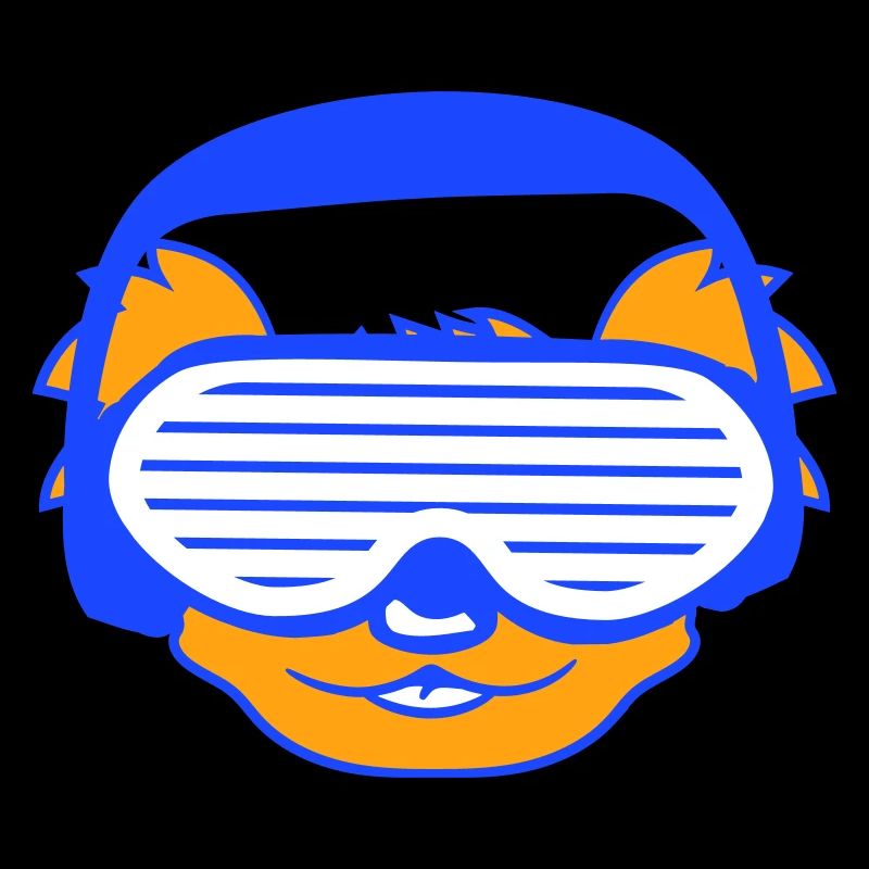 DJ Koala Bär Kopf Australischer Koalabär Gesicht