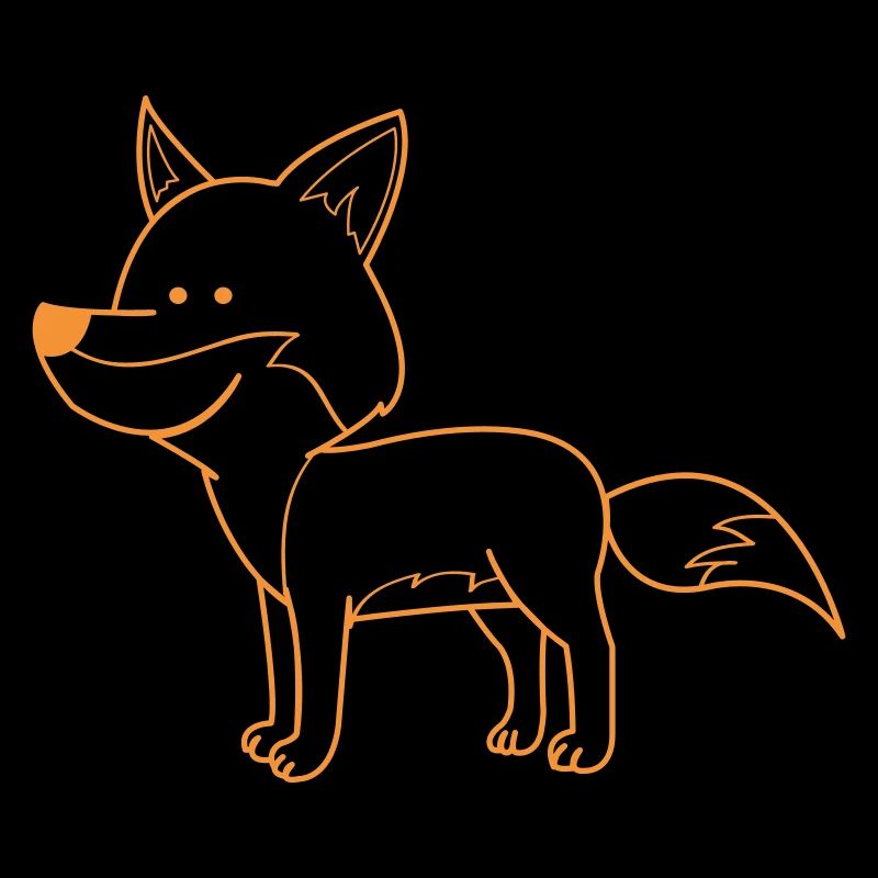 Bande dessinée de renard