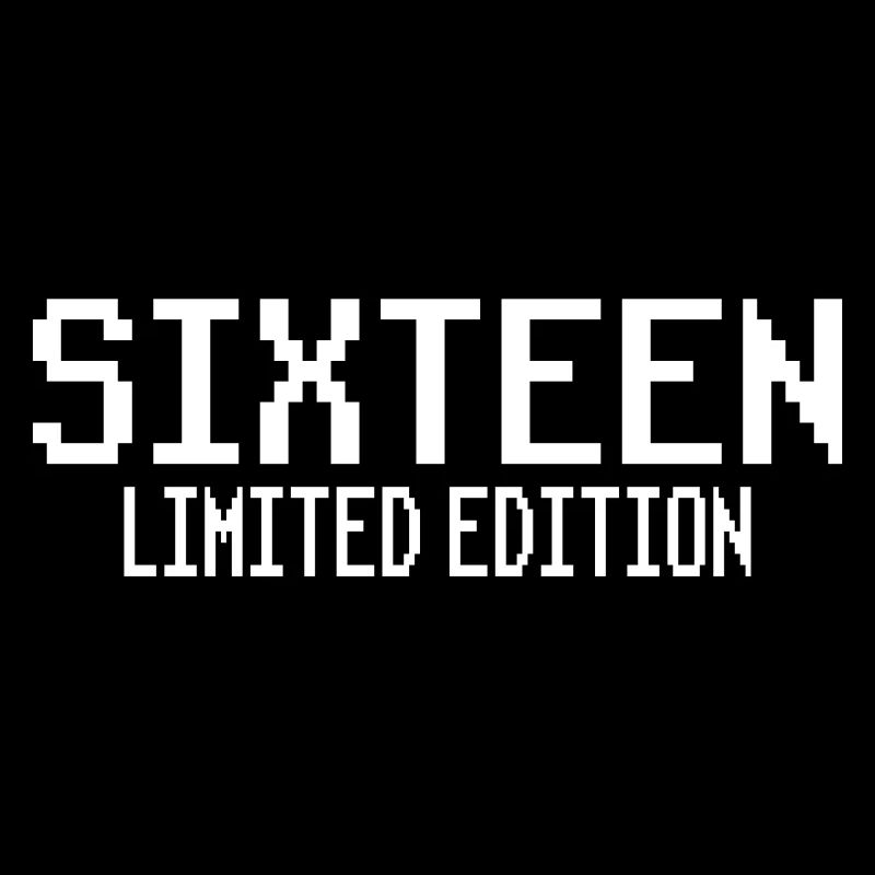 16e anniversaire Seize pixels