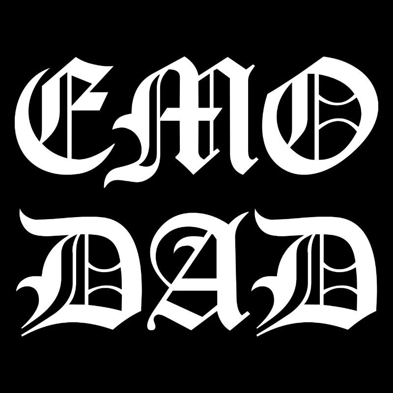Emo Dad - Unique Gift - Emo Dad
