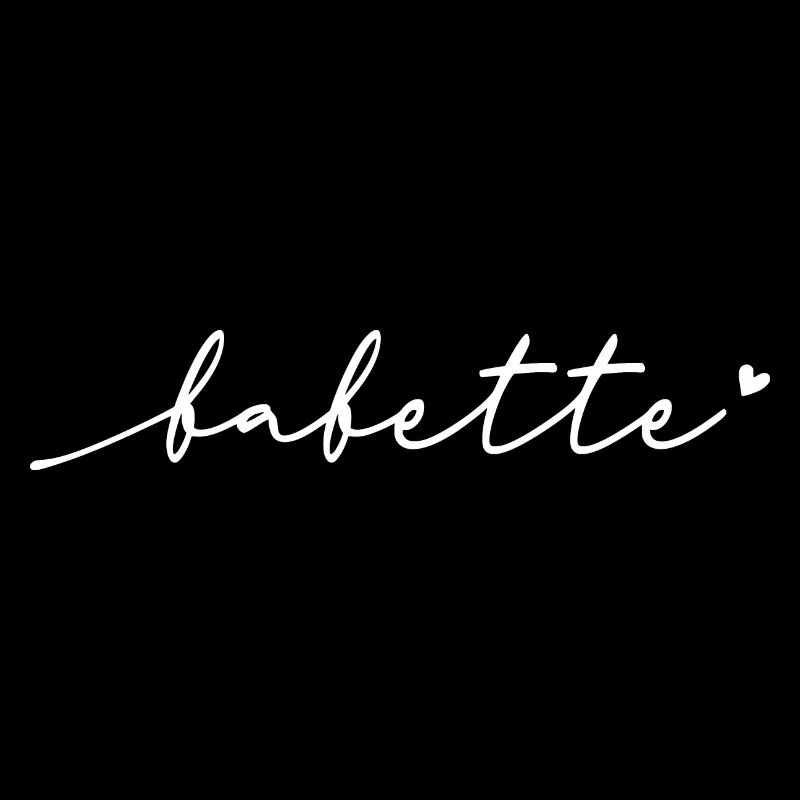 Babette Cursive Name