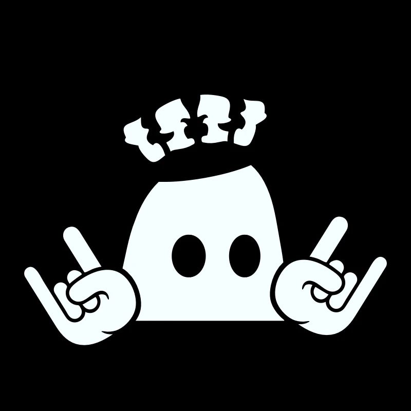 Cute Metal Halloween Ghost King Crown Ghost