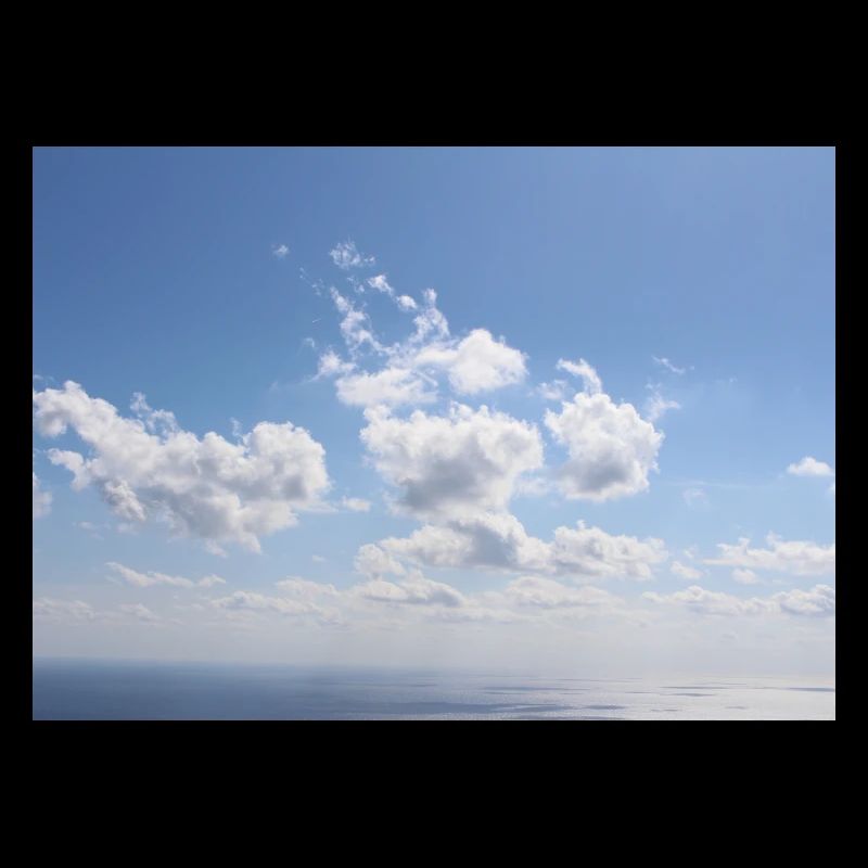 Awesome Blue Sky Clouds Pattern - Summer Vacation