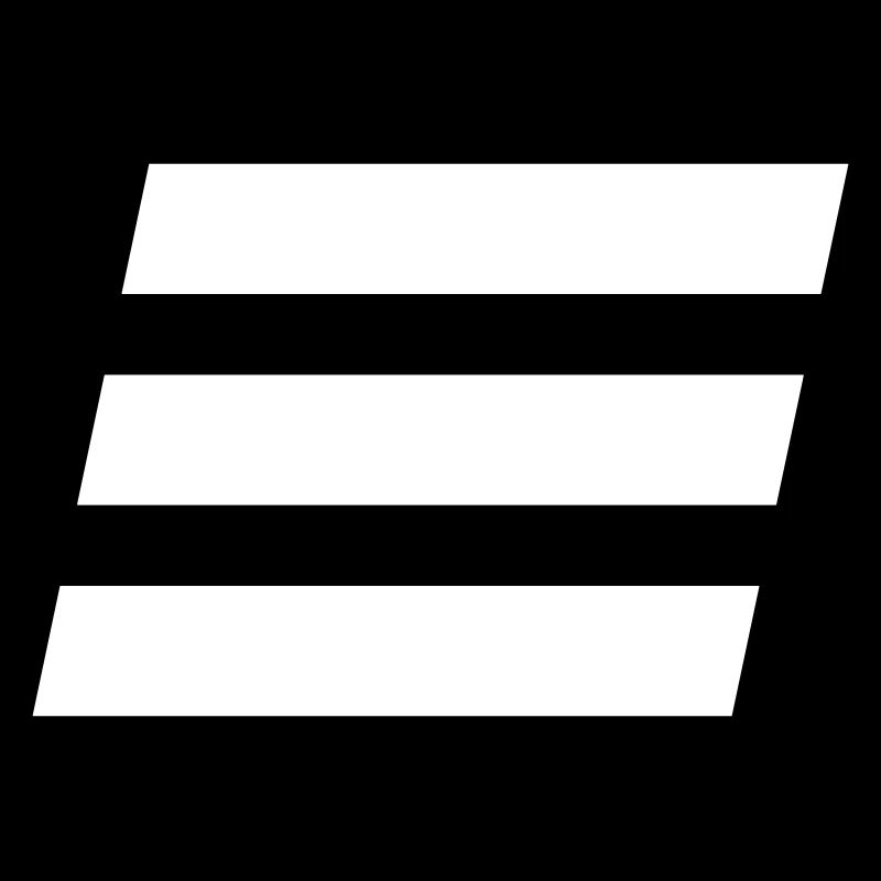 Flag / Wings Monochrome - Vector