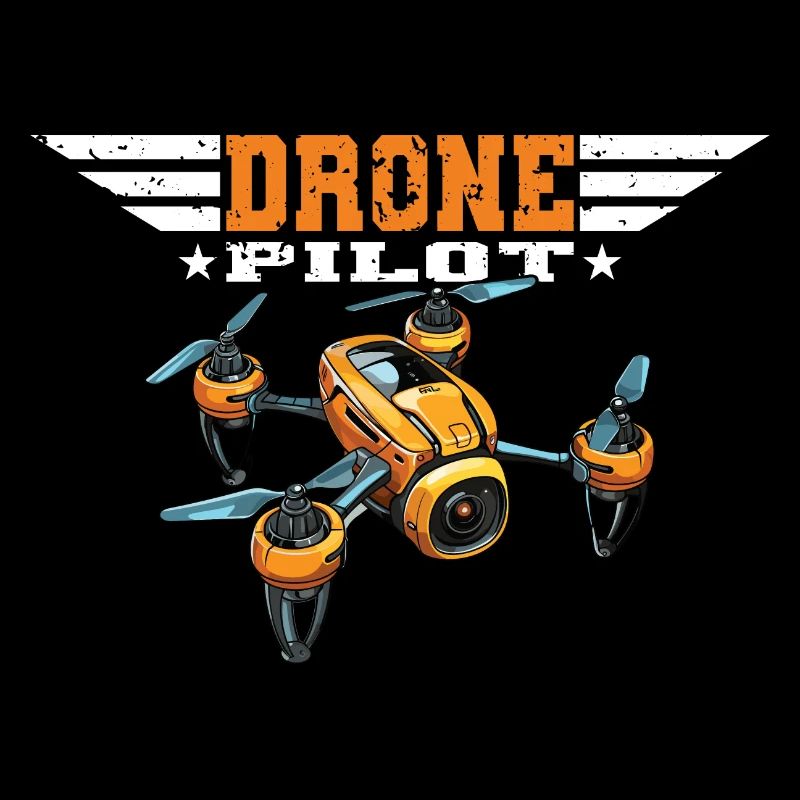 Drone Pilot Drones Copter FPV UAS Pilot Drone