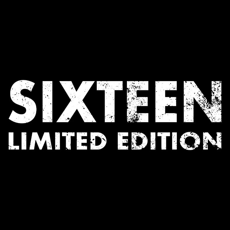 16. Geburtstag Limited Edition Geschenkidee