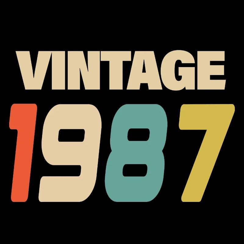 1987 Vintage Retro Classique 1987