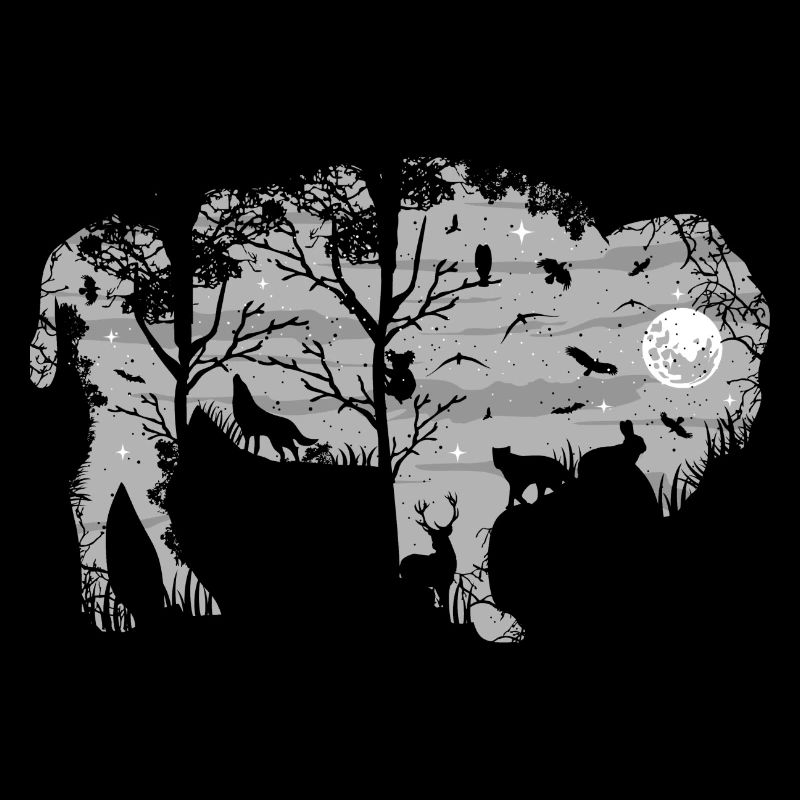 Bison sauvage