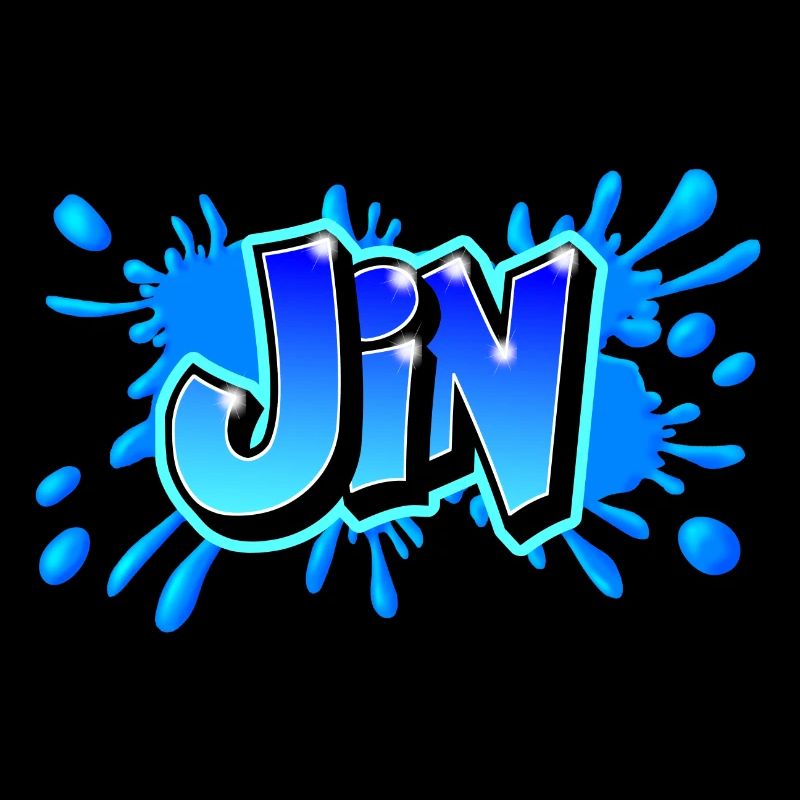 Graffiti JIN Imprimable sur tout !!