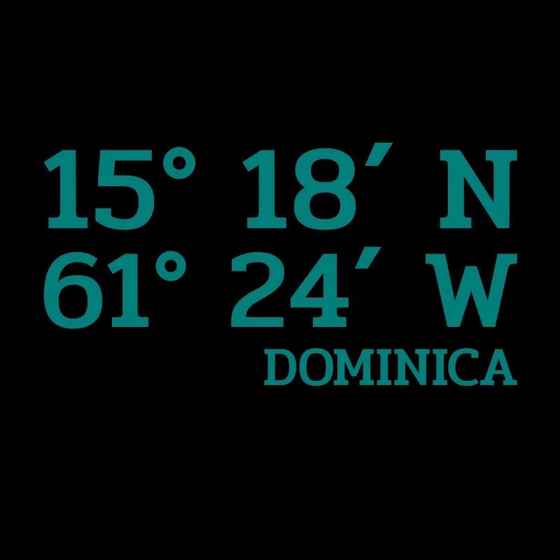 Dominica Coordinates - Coordinates - Caribbean