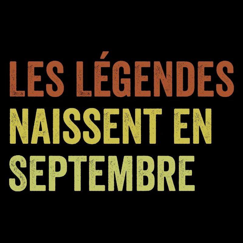 Legenden werden im September geboren
