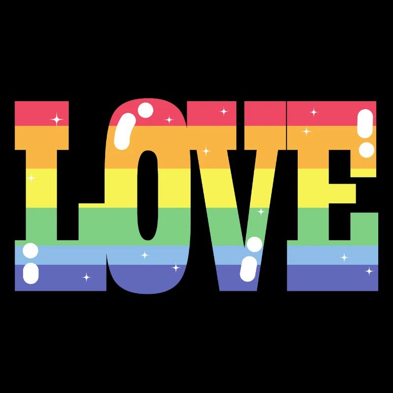 Pride Love Drapeau arc-en-ciel
