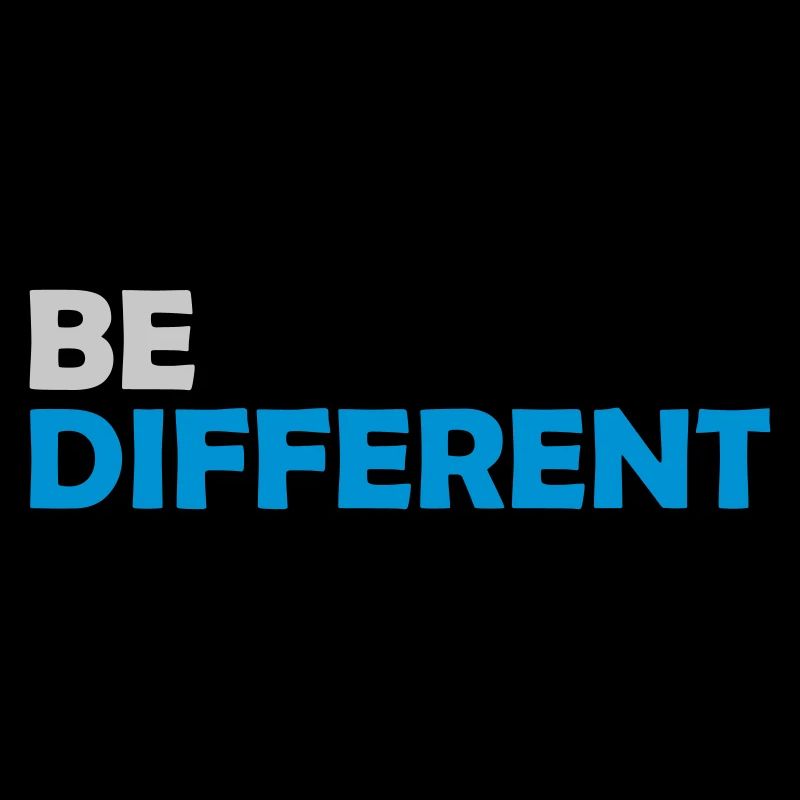 Soyez différent Logo Design