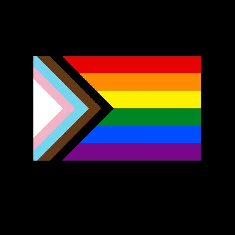 DRAPEAU DE LA FIERTÉ PROGRESSISTE