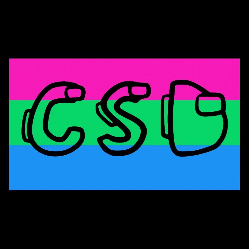 polysexuell pride flag csd