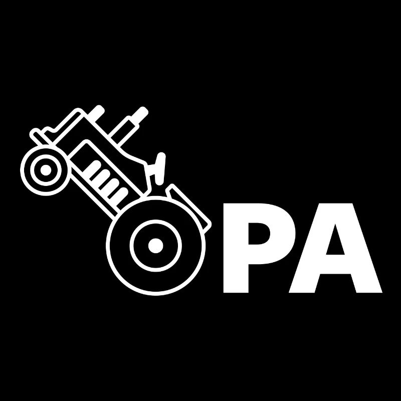 Traktor Opa Geschenkidee Großvater