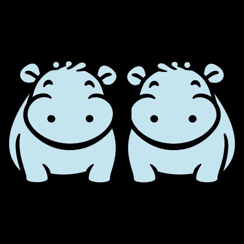 amour petit hippopotame