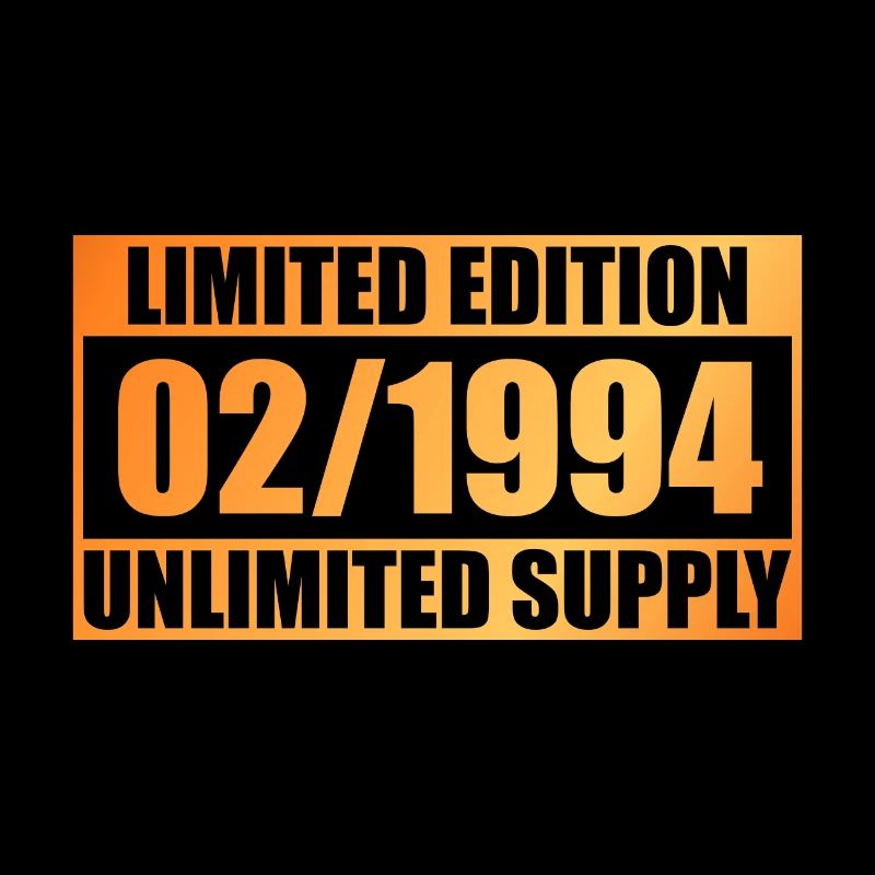 Édition limitée 30e anniversaire - ꝏ Approvisionnement 02/1994