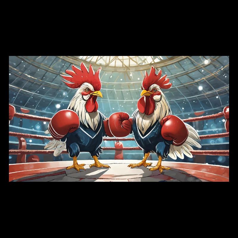 Jeu de mots : expression ambiguë – Kampfhähne (gamecocks)