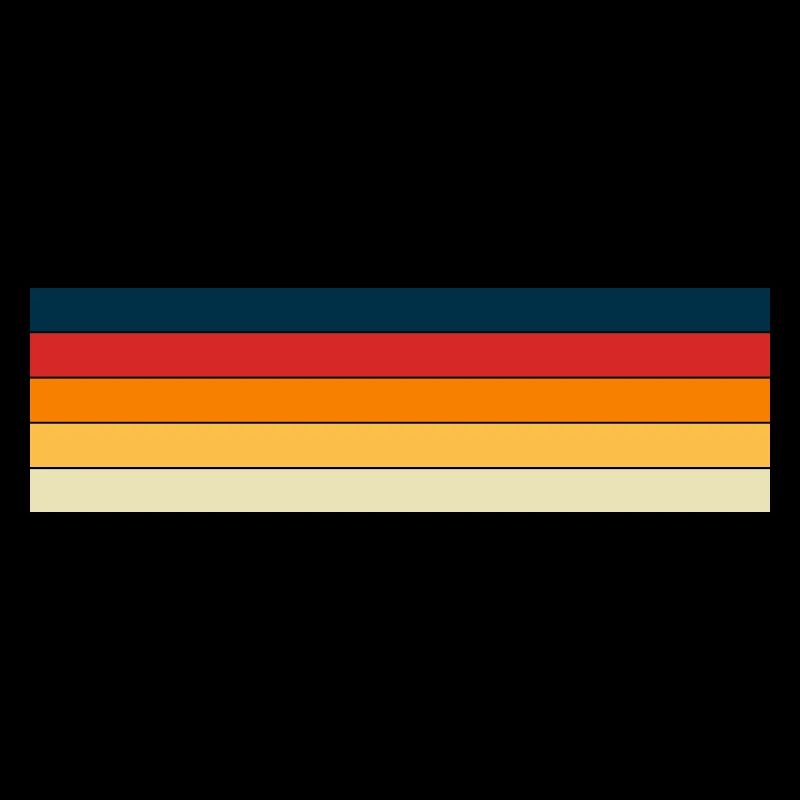 Retro stripe design in vintage colors
