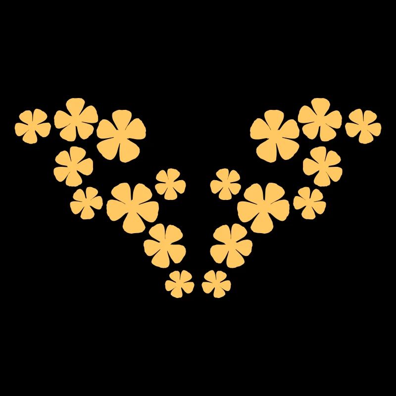 Beaucoup de jolies fleurs motif décoratif coloré belle
