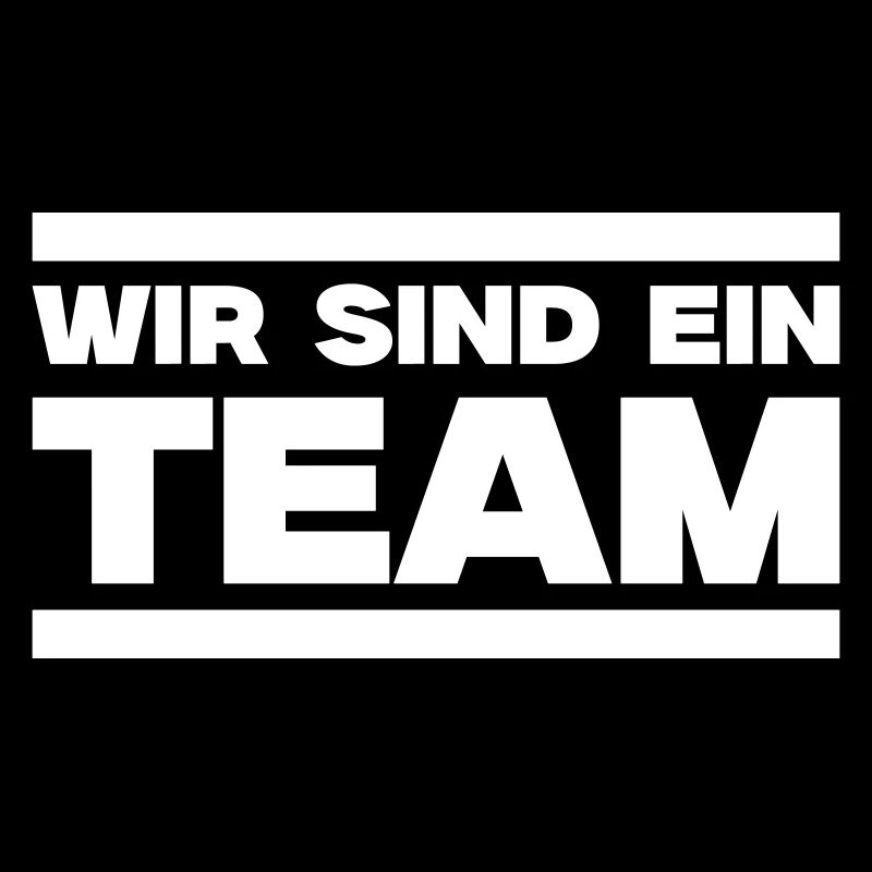 Wir sind ein Team