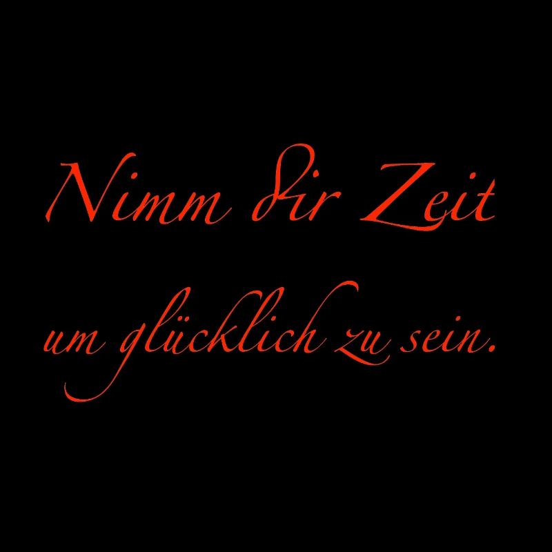 nimm dir Zeit