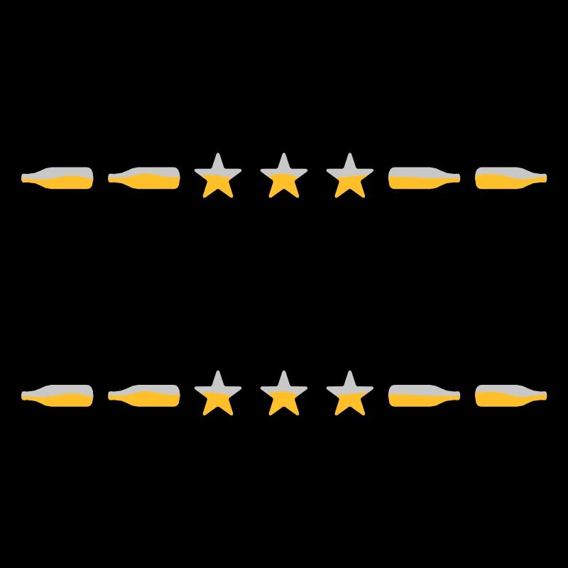 Rahmen Text Bierflaschen