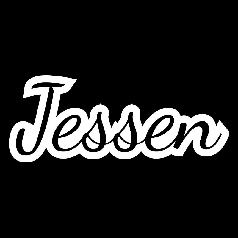 Jessen - Textdesign mit Stadtnamen