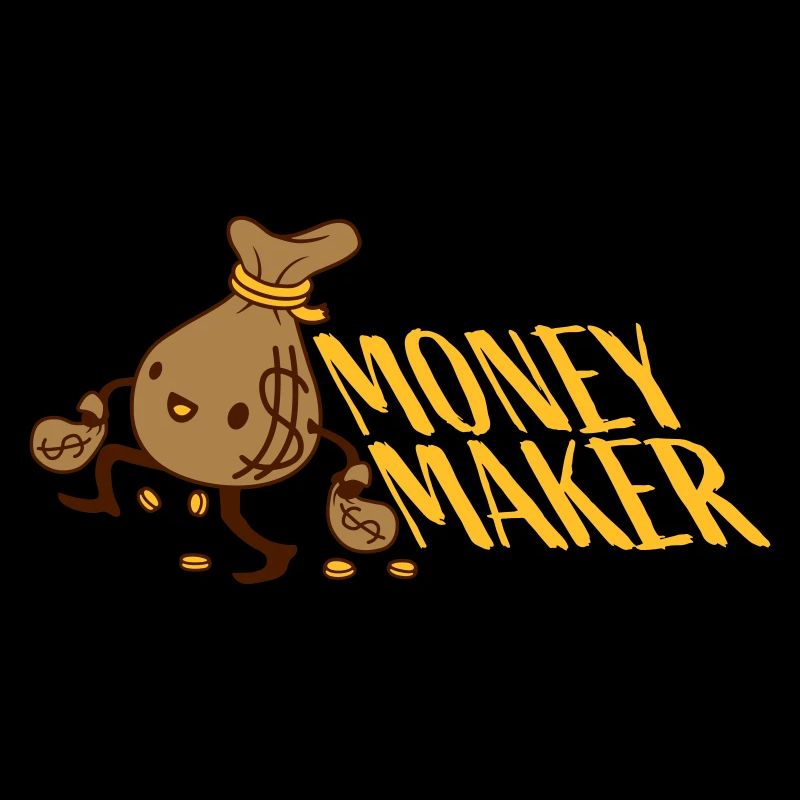 Money Maker sac d’argent heureux