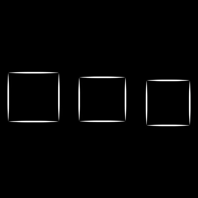 three squares square square