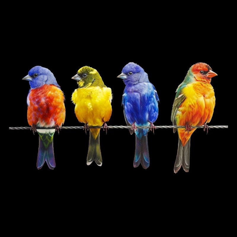 Birds on a wire