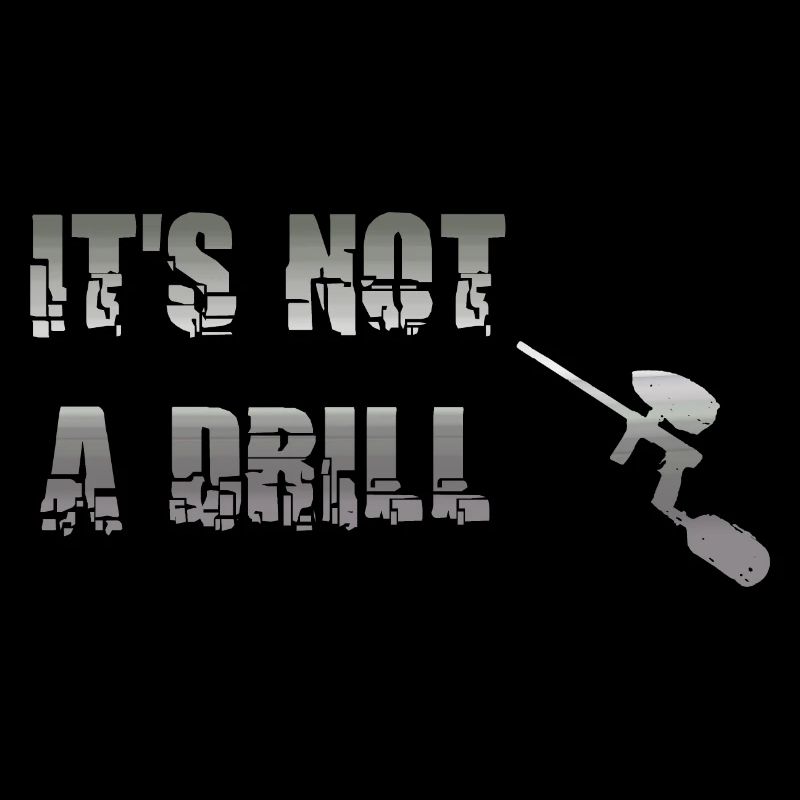 Ce n’est pas un exercice. C’est un marqueur de paintball